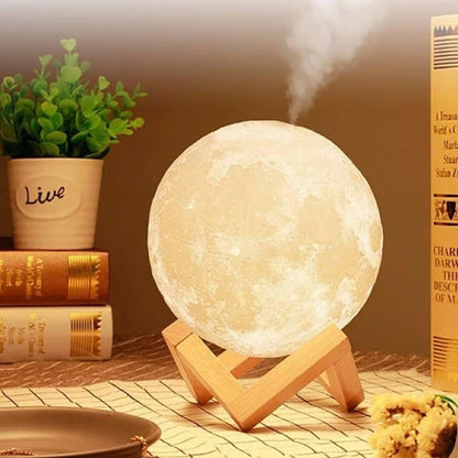 HUMIDIFICADOR LÁMPARA LUNA