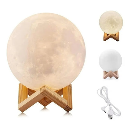 HUMIDIFICADOR LÁMPARA LUNA