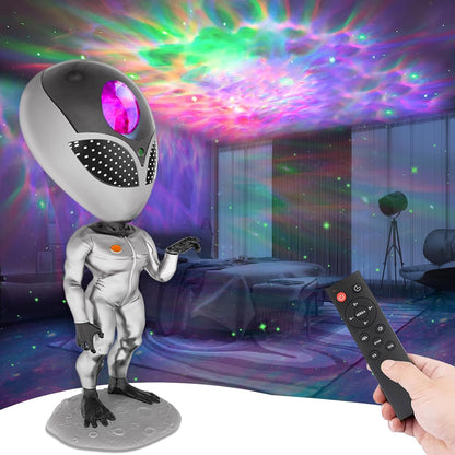 Proyector Galaxia Alien - Imitador de voz
